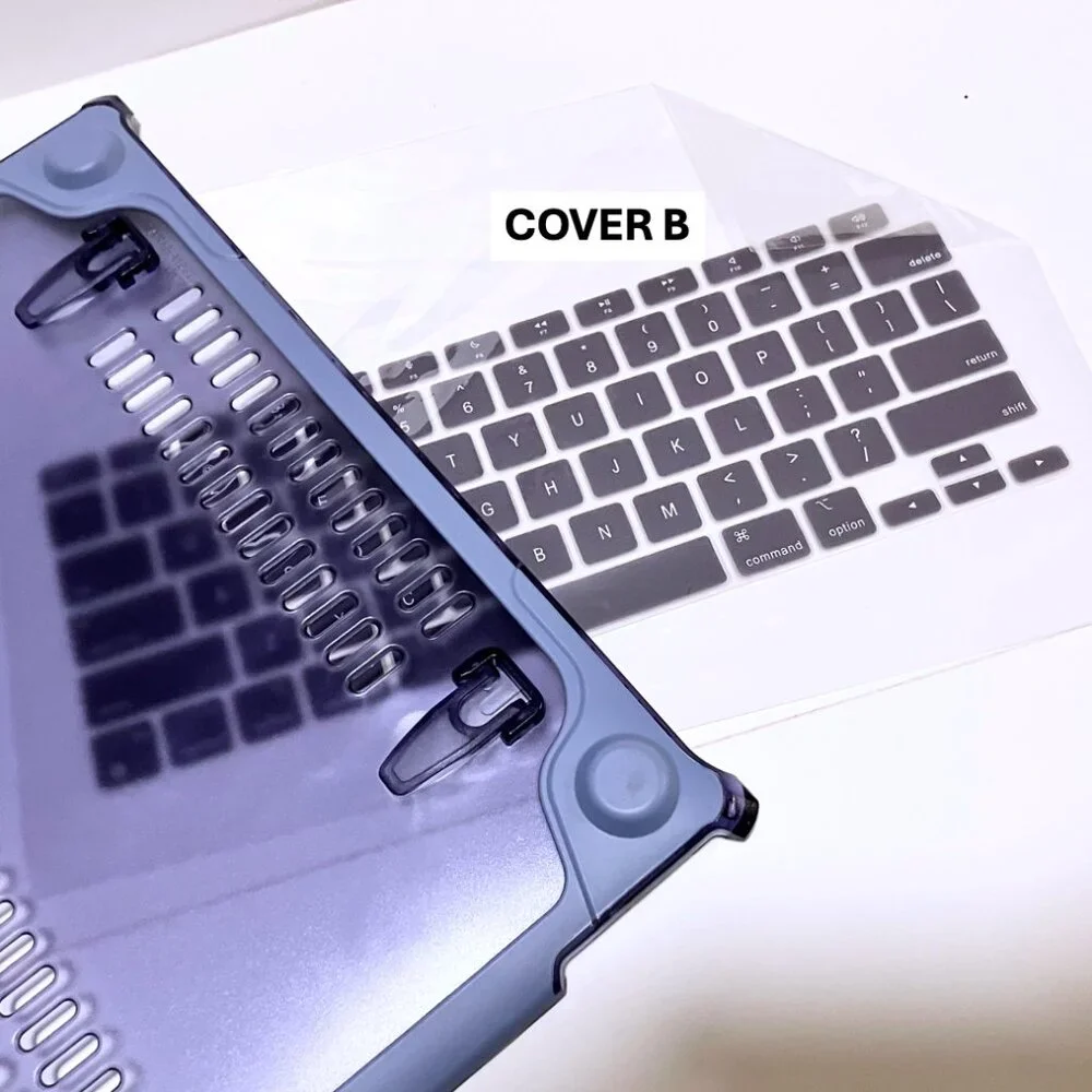 Laptop Case with Two Keyboard Covers